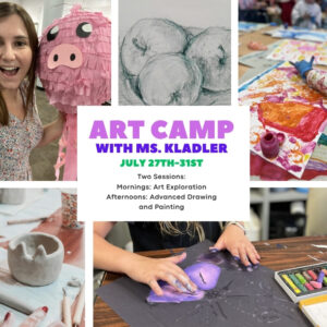 Summer Art Camp with Ms. Kladler