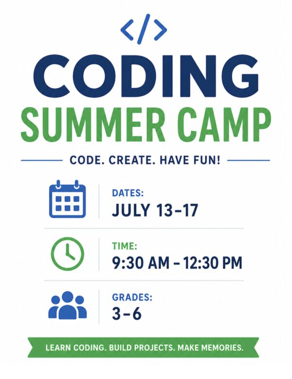 Coding Summer Camp | Kent Gardens PTA